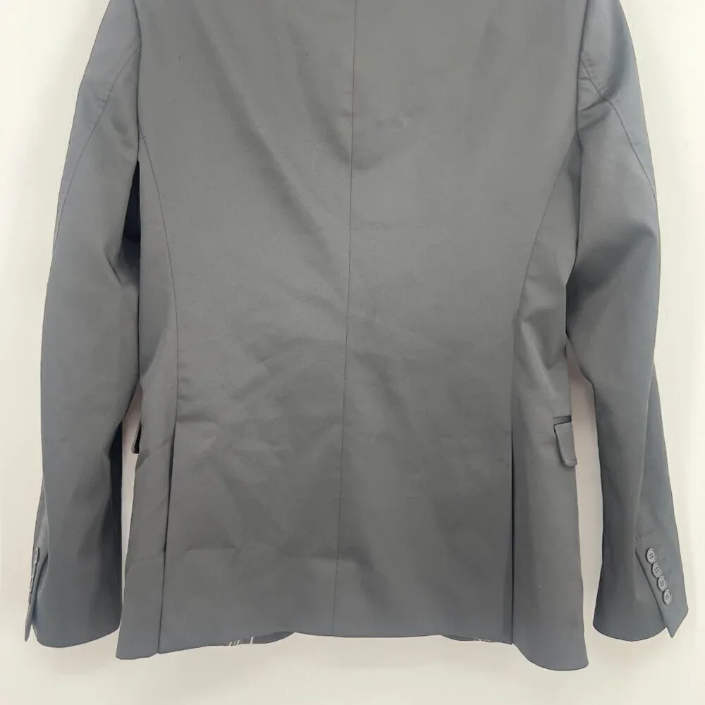 Zara Man Black Blazer Jacket – Size 38 USA / EUR 48 – Slim Fit